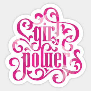 Girl Power Sticker